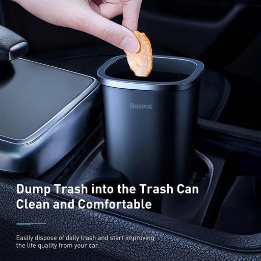 [1973] Baseus Dust-free Vehicle-mounted Trash Can