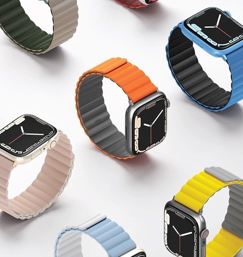 UNIQ - REVIX Reversible Magnetic Silicone Apple Watch Strap