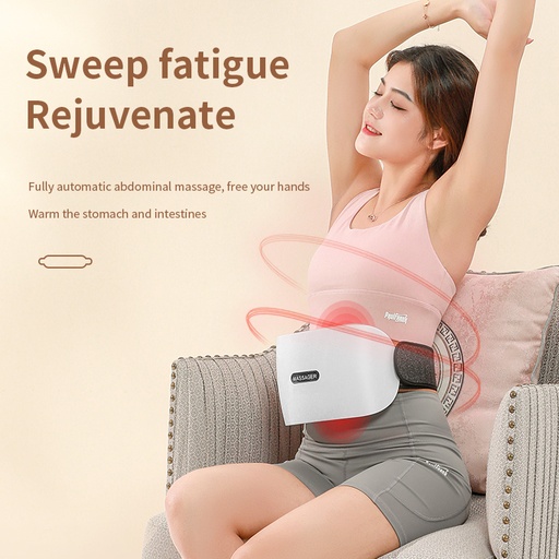 [8706] LAIRLUX HEALTH BIAN STONE AUTOMATIC ABDOMEN MASSAGER KNEADING INSTRUMENT