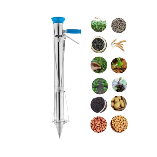 [2811] Rapid Seeder Stainless Steel Planter Seedling Transplanting Device