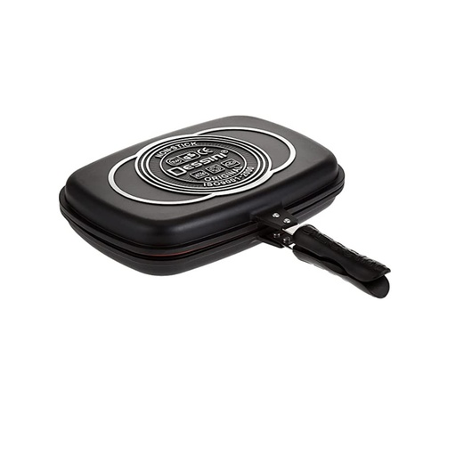 [8975] Dessini Double Sided Kitchen Cooking Grill Pan
