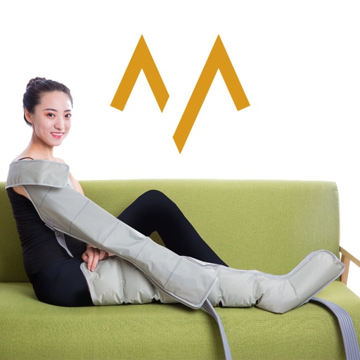 [9268] 7MD Air Wave Leg Massage Device | Portable & Compact Design | Extremely Comfortable | Adjustable Pressure Level | Safe & Reliable | 2 Legs + 1 Arm |