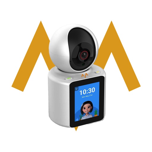 [9454] 7MD Camera Video Calling Smart WiFi Camera | Two-Way Video Calling | Full HD Resolution | Wide Angle View | Human Detection | App Control | One-Button Call | PTZ Control  | 7MD14526 |