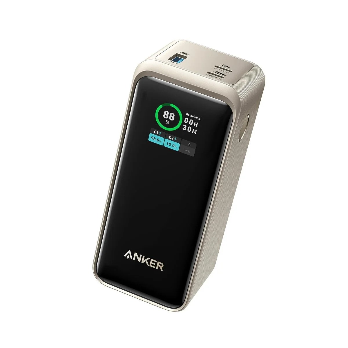 Anker Prime 20,000mAh Power Bank (200W) Multi Device Fast Charging Smart Display (A13360B1/A1336011)