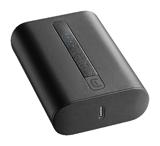 [9684] CELLULARLINE Thunder Power Bank 10,000mAh – 20W USB-C Power Delivery Fast Charging | PBNEWTANK10000 |