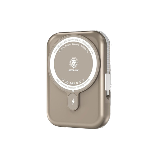 [9961] Green Lion Monaco Magsafe 10000mah Power Bank | GNMPB10KTCGD |