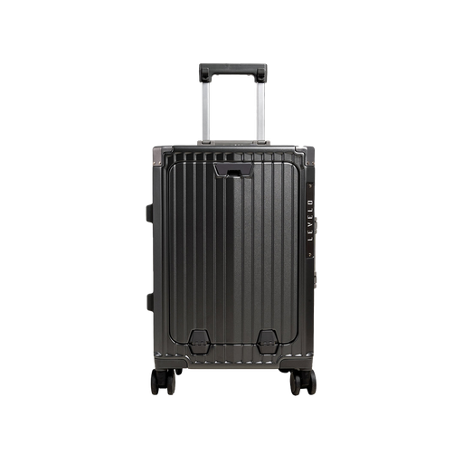 Levelo RoamRollers Travel Luggage Bag With USB/Type-C Charging Ports, Cup Holder, Phone Holder  | LVLRRTLGY/-BK/-WH |