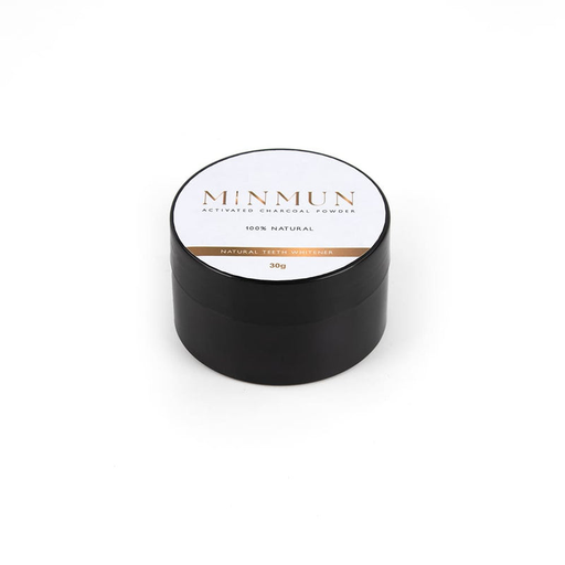 [11133] MinMun Charcoal Whitening Powder Natural Teeth Whitener 30g | M0509 |