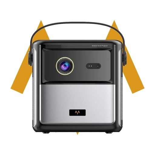 [11451] 7MD Smart Projector Portable 1080p Full HD 500 ANSI Brightness 3D Support Long Battery Life with Free Tripod Stand |7MD2498|