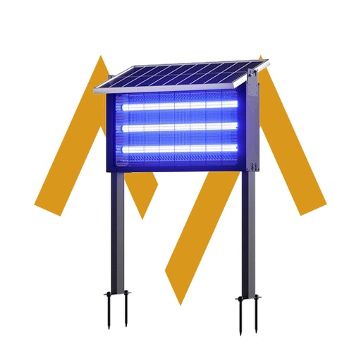 [11555] 7MD Solar Powered Mosquito Killer 18W (Medium Size) Rechargeable Intelligent Design Energy Conservation Durable with High Voltage Insect Elimination |7MD-916|