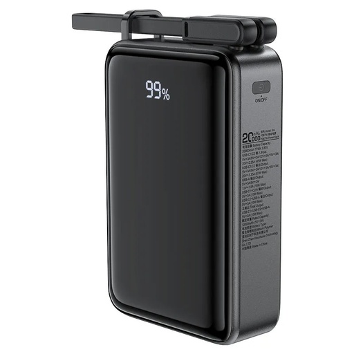 [11596] Acefast 20000mAh Fast Power Bank | Supports PD67W Fast Charging | 100W USB-C Charging & Data Cable | Triple Output | Wide Compatibility | Pass-Through Charging | M4 |