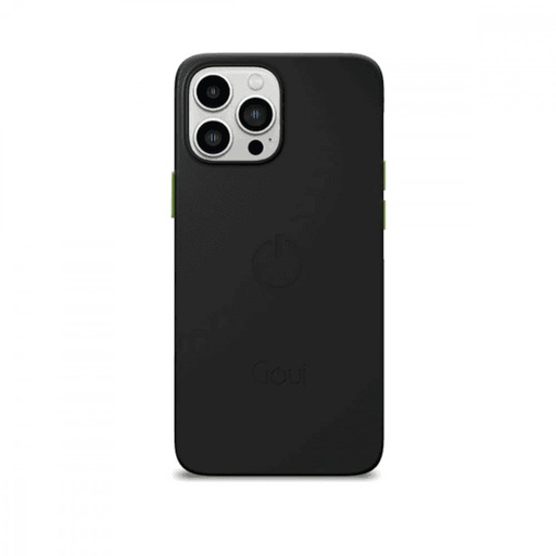 Goui Magnetic iPhone 14 Pro Max 6.7 inch Case Shockproof Rubber Cover with Magnetic Bars Wireless Charging Compatible G-MAGENT14PM