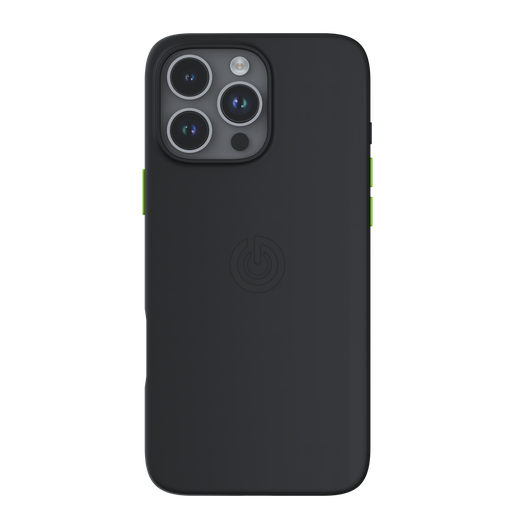 [11689] Goui Magnetic Case for iPhone 16 Pro (6.1") Shockproof Rubber Back Cover with Magnetic Bar Wireless Charging Compatible G-MAGENT16P