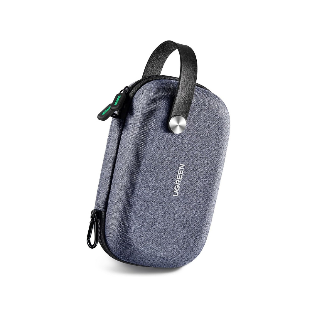 UGREEN Travel Electronics Organizer Cable Accessories Storage Case Waterproof Hard Pouch for Cords Chargers Adapters Gadgets |LP152|