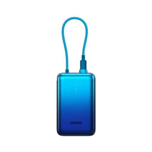 [11825] Zendure SuperMini Pro 20000mAh Power Bank | 30W PD Fast Charging | USB-C Built-in Cable | Compact & Portable Battery Pack | ZDSM20PD20-APRO |
