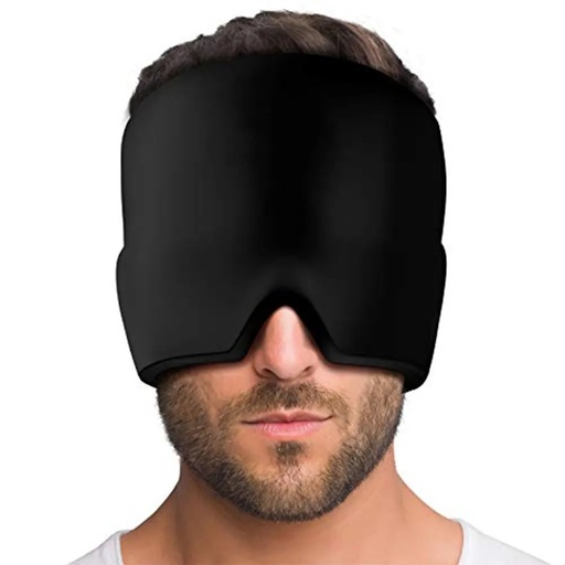 [11846] ANAMIS Hot & Cold Pack Migraine Relief Cap – Flexible, Wearable, 360° Full Coverage for Headache & Migraine Pain Relief