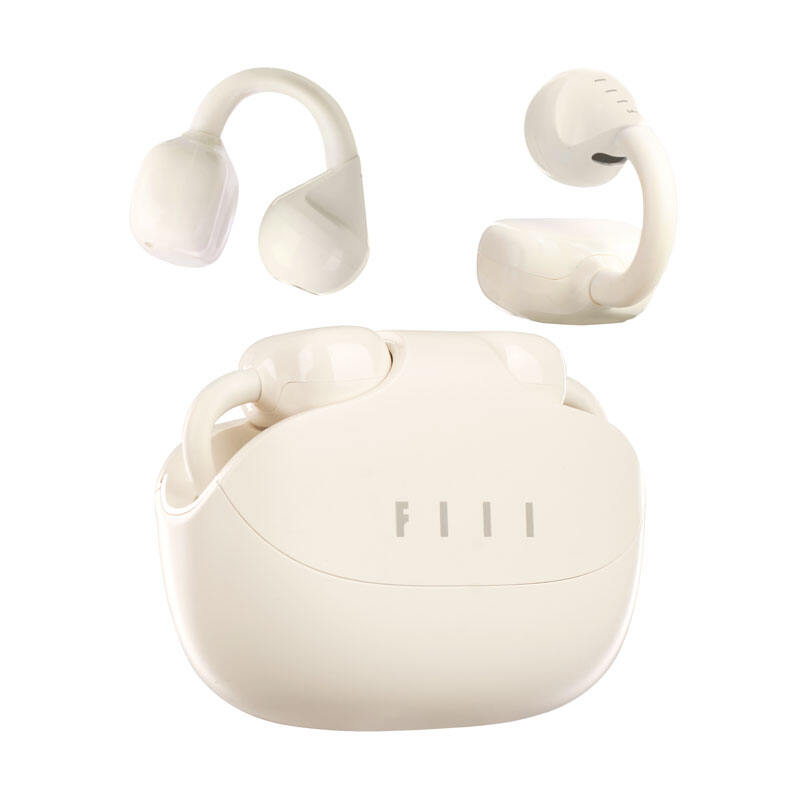 FIIL Atom Ear‑clip Bluetooth Headphones – Ultra‑light design, Bluetooth 5.4, 8h playback, Charging Case with 3.5x refills, IPX5 Waterproof | F047 | 