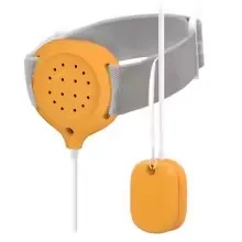 [11877] AMOR TINY Wired Bedwetting Alarm for Kids & Elderly | Sound & Vibration with LED Alert for Potty Training & Night Support