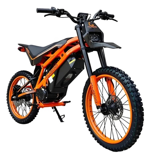 [11957] KUGOO WISH 02 PRO Electric Dirt Bike – 2500W Off-Road Pit Bike, 70 km/h Top Speed, 60 km Range, Hydraulic Suspension, Steel Frame, Fatbike Tires
