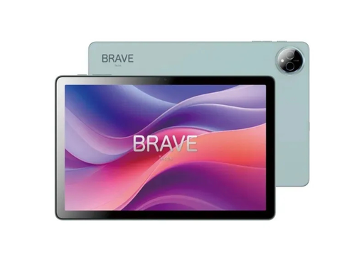 Brave T3 LITE WiFi Tablet – 10.1-Inch Display, 128GB Storage, 4GB RAM + 4GB Virtual RAM, Android 15, Octa-Core Processor, 6000mAh Battery With a Case For kids