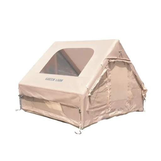 [12154] Green Lion GT‑4X Inflatable Tent – 3‑4 Person, Quick Setup 1‑2 min, Waterproof 300D Oxford | GNGT4XTENTBG |