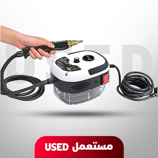 [U367] 🚨 USED 🚨 Handheld Steam Cleaner, High Pressure Steam Cleaner, 2500W Handheld High Temp Steam Cleaner, Portable Steam Cleaner for Home Use, White (AH-SL-001) 🚨 Not Covered By Warranty 🚨