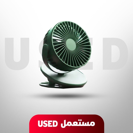 [U368] 🚨 USED 🚨 Xiaomi SOLOVE F3 Mini Clip Fan 360 Degrees Rotation Three Speeds Setting USB Charging 🚨 Not Covered By Warranty 🚨