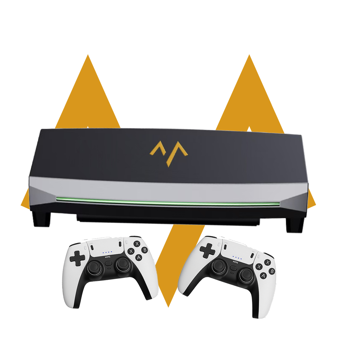 7MD GAME BOX | 4K Retro Game Console with Dual Wireless Controllers – Linux Game Box  | 7MD50425 |