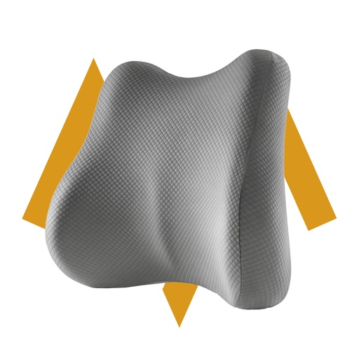 [12214] 7MD Premium Lumbar Support Cushion – Orthopedic Memory Foam for Office, Gaming, and Car Seats | 7MD2495 | New
