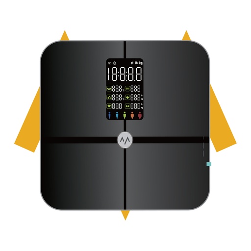 [12246] 7MD Smart Body Fat Scale – High-Precision Digital Scale with App Control, Heart Rate & Body Composition Analysis | 7MD50125 |