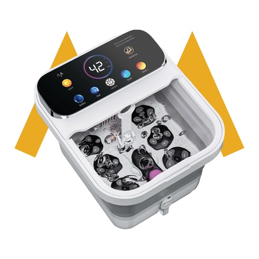 [12248] 7MD Collapsible Foot Spa with XL Touch Screen – Intelligent Temperature Control, Bubble Massage & Folding Design | 7MD51125 |