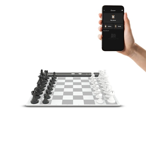 [12274] Chessnut Go Ultimate Portable Travel Electronic Chessboard – Ultra-Slim Smart Chessboard with Magnetic Pieces & Wireless Connectivity | CG100 |