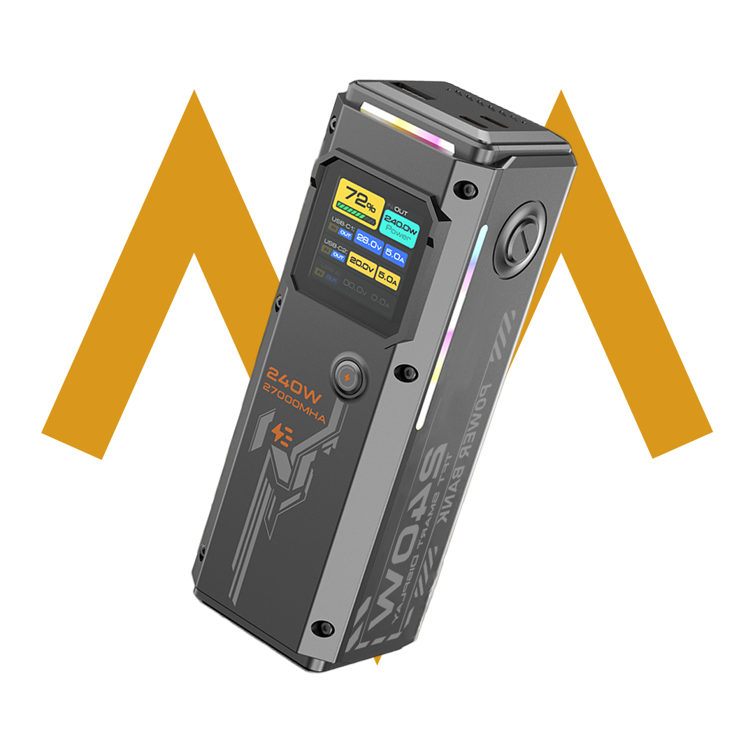 7MD 240W Power Bank 27000mAh with 1.54” TFT Display | PD 3.1 Fast Charging | 7MD44925 |