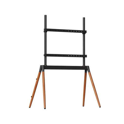 Premium Wooden MoveUp TV Floor Stand – Studio Design with Luxury Wooden Legs, Supports 55–86" Screens TV Stand | Mov002 |