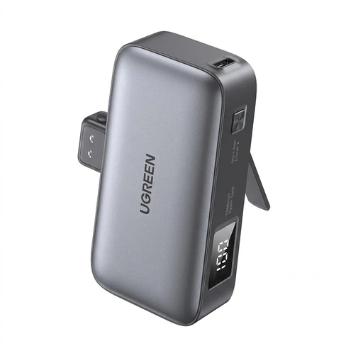 [12371] UGREEN 5000mAh 20W Fast Charging Power Bank with Built-in USB-C Connector & Foldable Stand – | PB503-35338 |