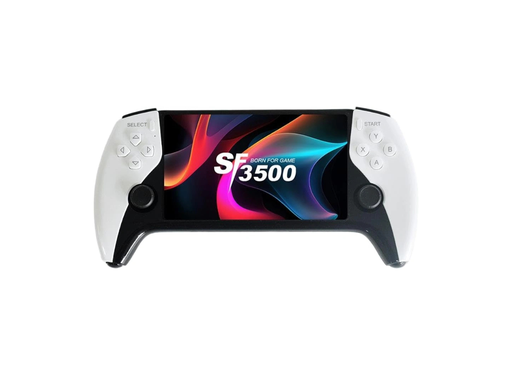 [12441] SF3500 Plus Handheld Game Console – 5-Inch IPS Display, Dual-Core 1.2G CPU, 2GB DDR3, FHD Output