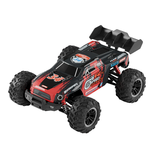 [12471] Wild Storm Brushless RC Car 1/16 Scale 4WD 50km/h Speed 1500mAh Battery 2.4GHz Remote Control All-Terrain Off-Road Racer - Metal Reinforced High-Speed Remote Control Car | HW8810 |