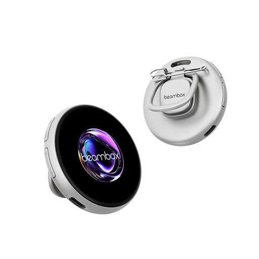 [12491] NIKKO Dynamic Electronic Badge 1.8-Inch IPS Touchscreen Bluetooth 5.4 Programmable GIF & Video Display - Smart Digital Wearable for Cosplay, Events & Conferences