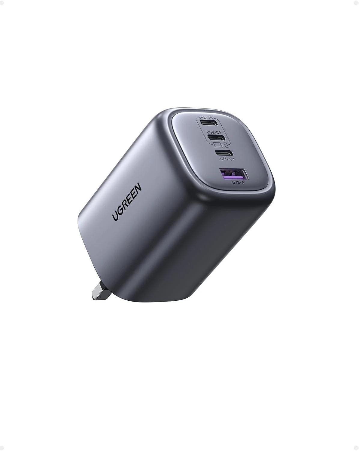 UGREEN Nexode 100W 4-Port GaN Fast Charger with USB-C PD - Multi-Device Wall Charger | X565 / 45226 |