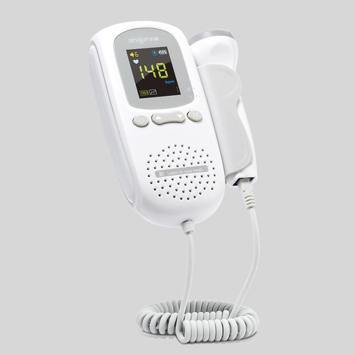 [5610] Xiaomi Mijia Andon Doppler Fetal Heartbeat Detector FD-600G 2.0MHz Advanced Sensitive Probe Smart